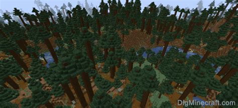 mega taiga biome|Giant Tree Taiga Hills Biome .